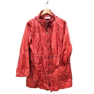 Lightweight Pacific Northwest Spring Full Zip Plus Size Windbreaker Rain Jacket